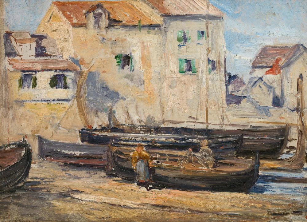 Cantiere navale a Concarneau